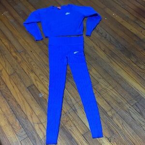 Nike Royal Blue Knit Sweater